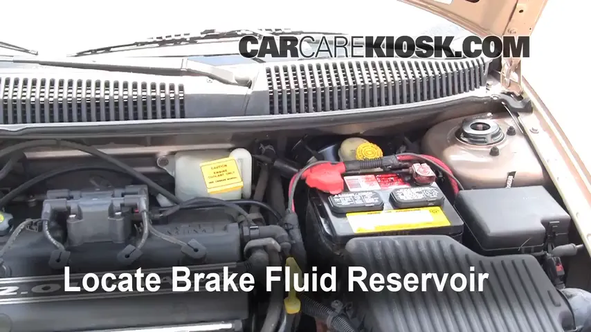 2001 Dodge Neon 2.0L 4 Cyl. Brake Fluid